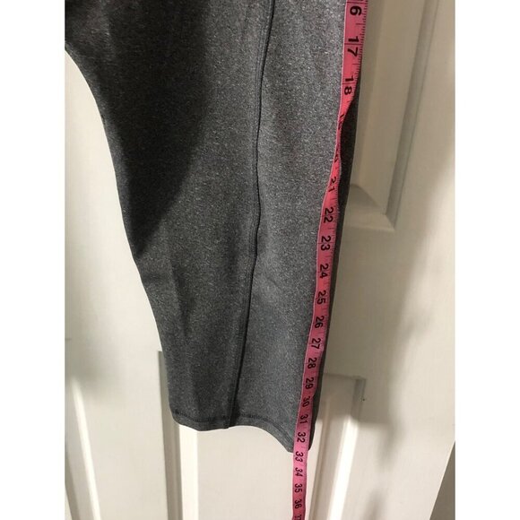 NWT Women's 3X Work Out Athletic Leggings Gray - Picture 7 of 8